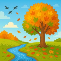 Раскраски про осень - распечатать бесплатно А4, скачать осенние разрисовки для детей