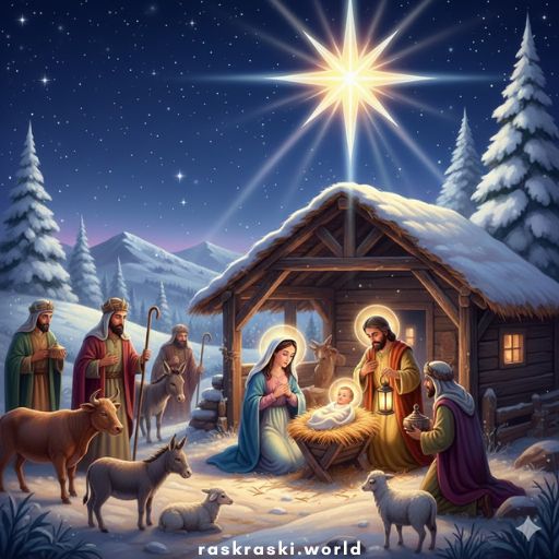 Раскраски Рождество