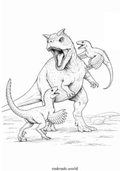 Битва динозавров