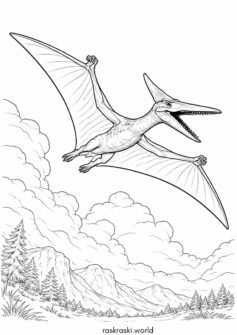 Летающий динозавр – Птеродактиль