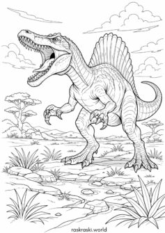 Динозавр Спинозавр