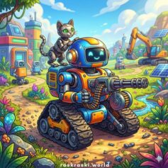 Раскраски Роботы - распечатать бесплатно А4, скачать