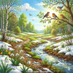 Весенние раскраски для детей А4 распечтать бесплатно, скачать