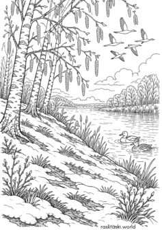 Весна – возвращаются перелетные птицы