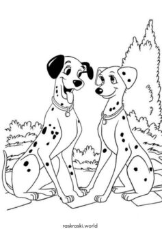 Далматинцы Понго и Пердита (101 далматинец)
