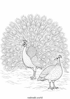 Птица — павлин