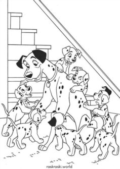 Щенки играют с Понго (101 далматинец)