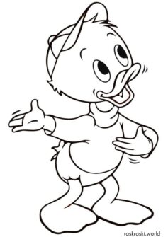 Утенок племянник Дональда Дака