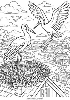 Птицы — аисты