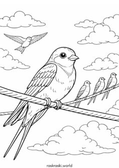 Птица — ласточка