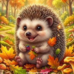 Ёжики 🦔 Раскраски распечатать бесплатно А4, скачать для детей