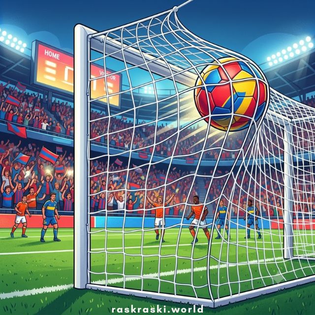Раскраски Футбол ⚽